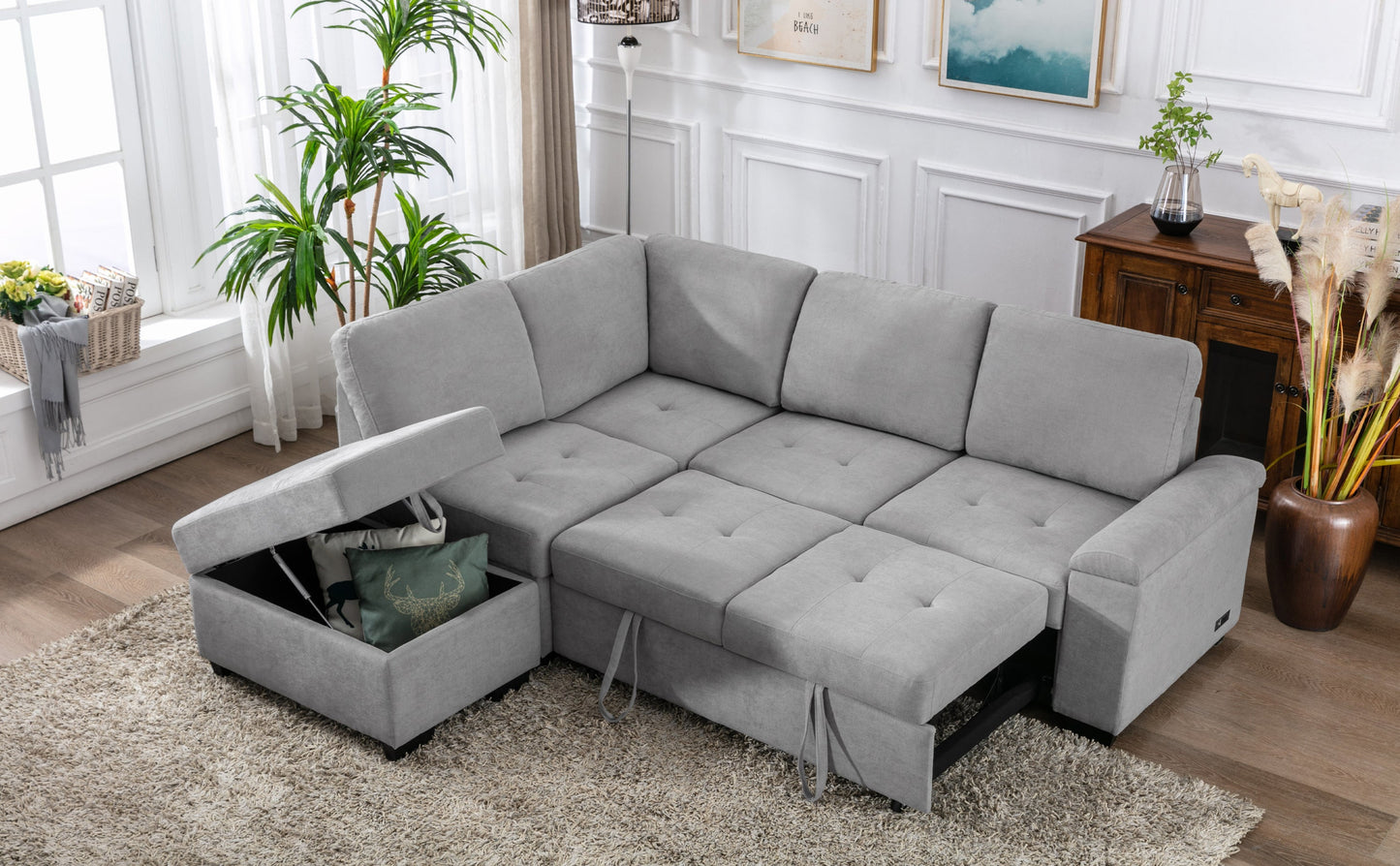 Sleeper Sectional Sofa