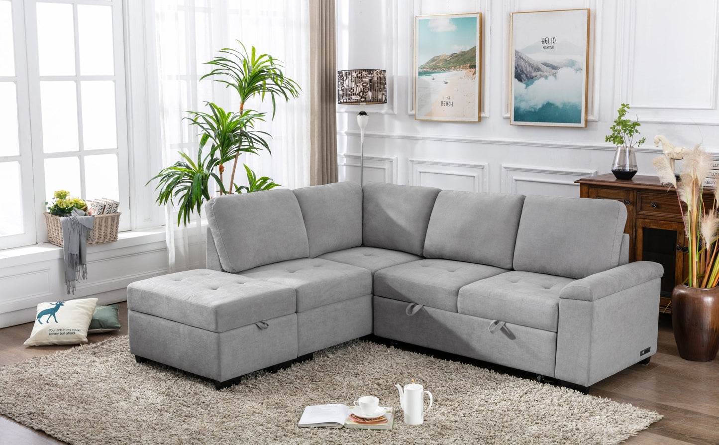 Sleeper Sectional Sofa