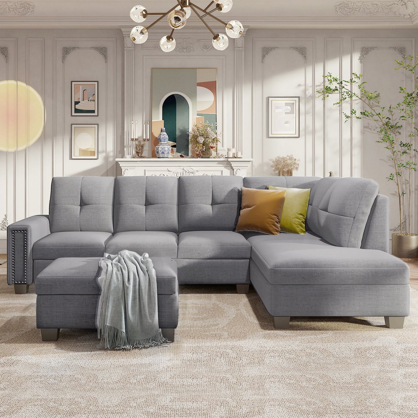 Reversible Sectional Sofa