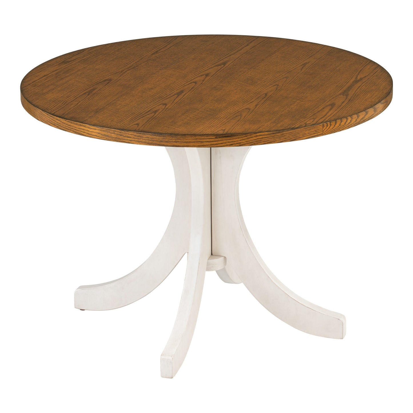 Round Mid-Century Dining Table