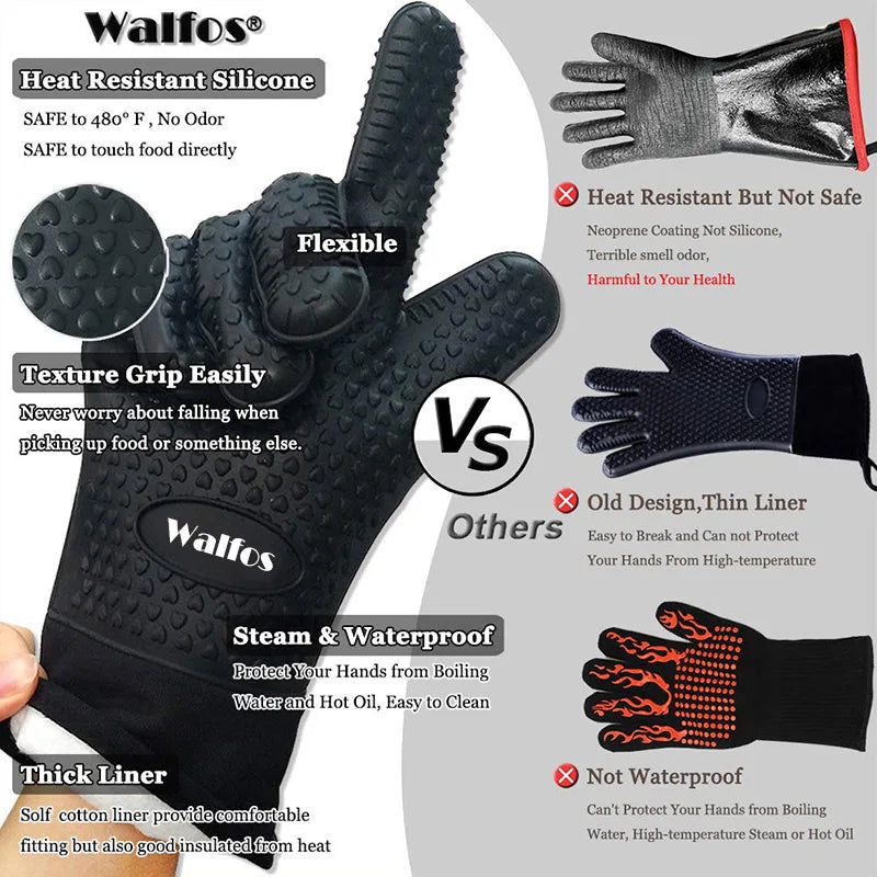 Silicone Kitchen Gloves