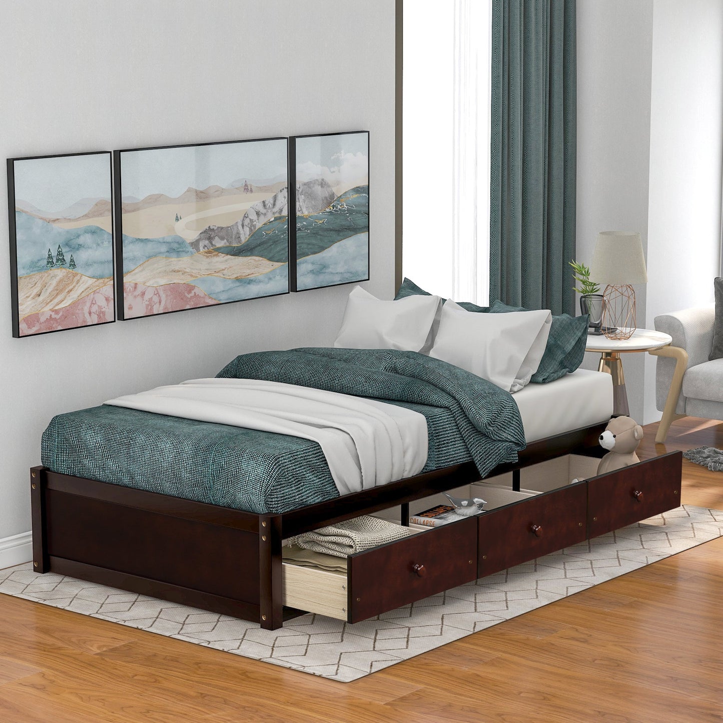 Orisfur Storage Bed