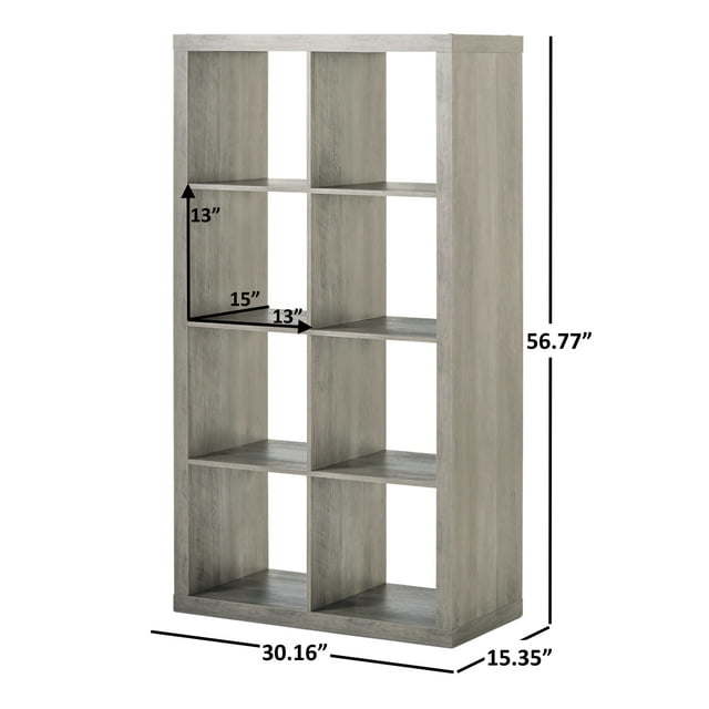 8 Cubed Bookshelf