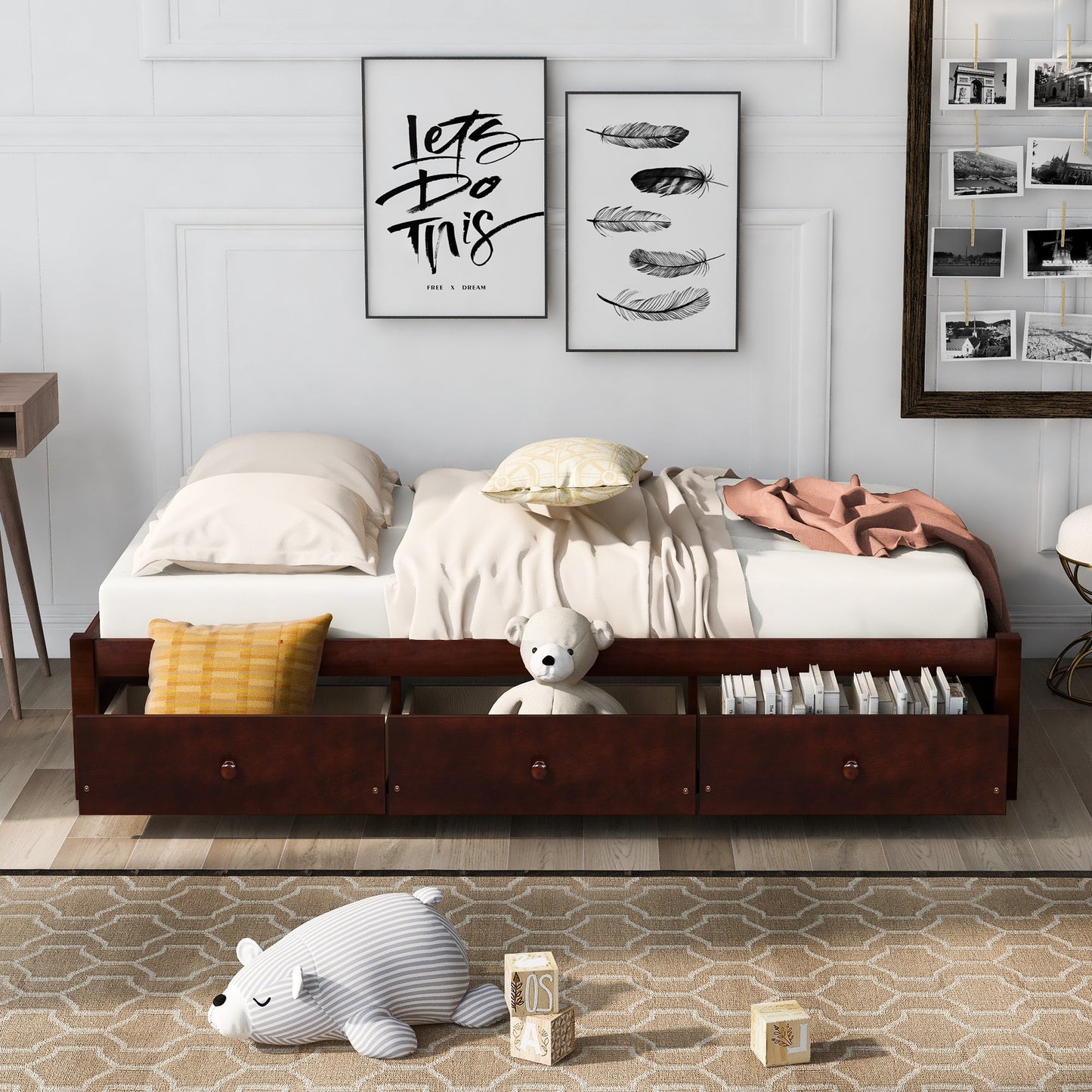 Orisfur Storage Bed