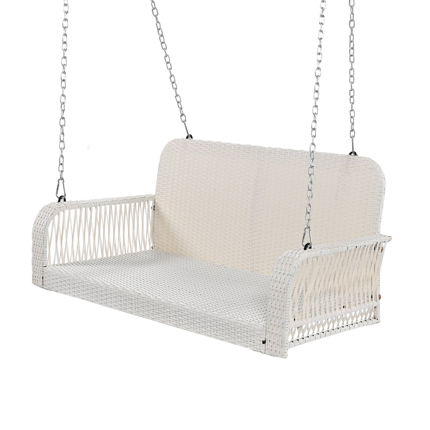 Wicker Porch Swing