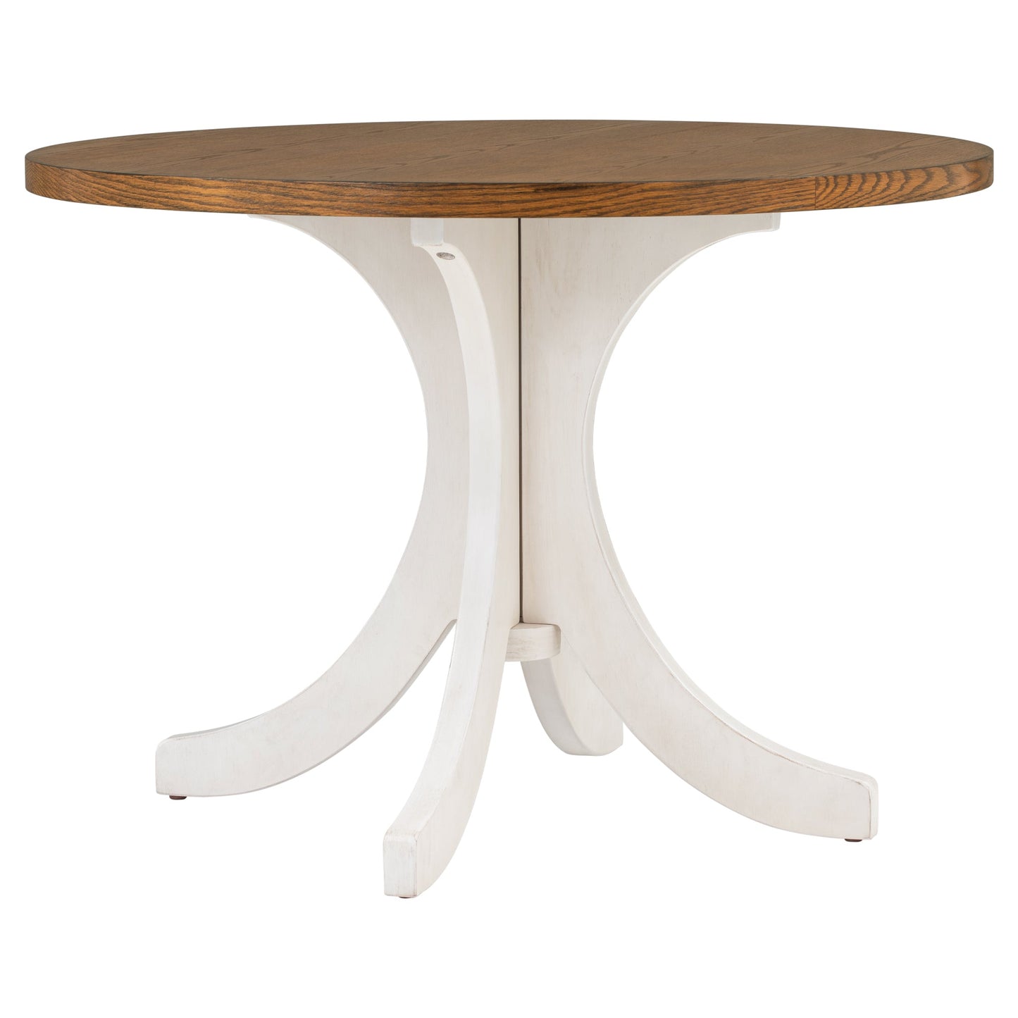 Round Mid-Century Dining Table