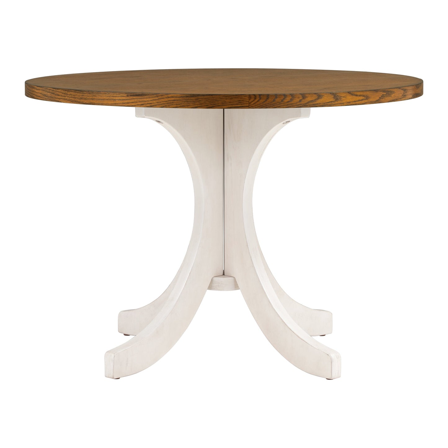 Round Mid-Century Dining Table